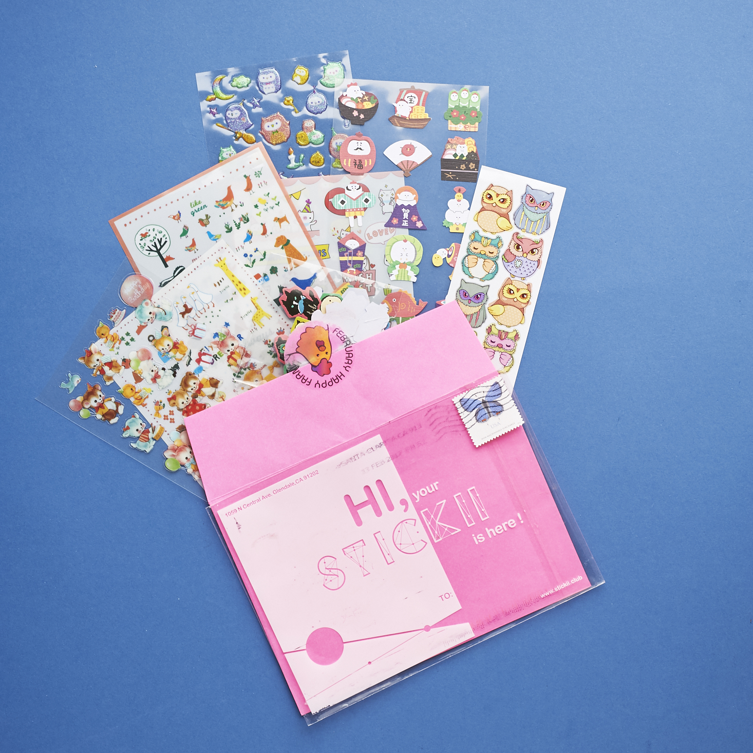 Stickii Sticker Subscription Review + Coupon – February 2017