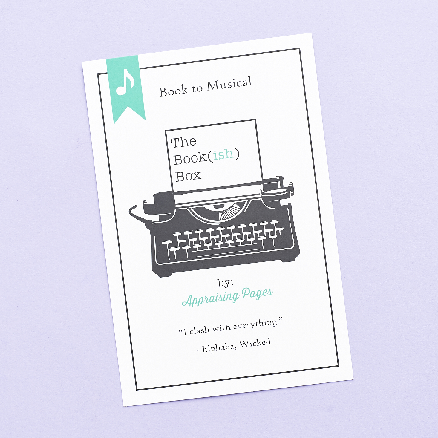 Check out our review of The Book(ish) Box for January 2017!