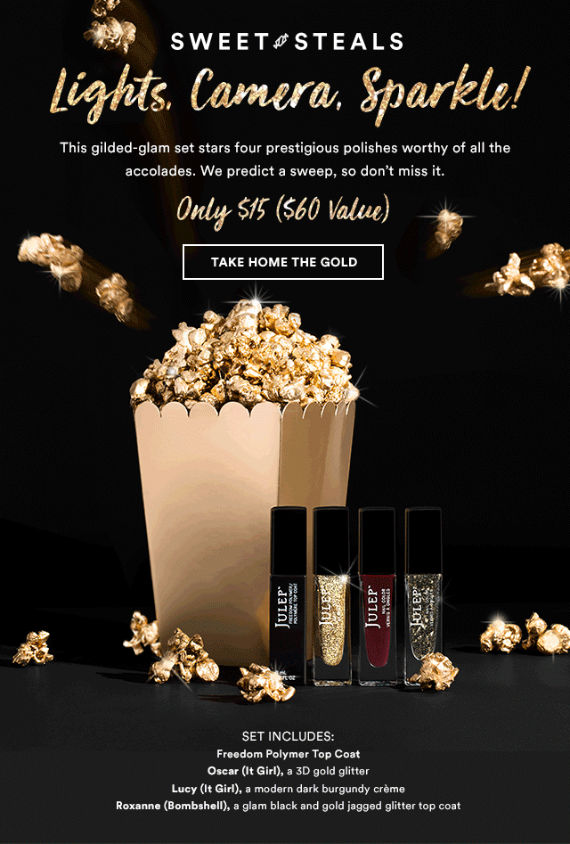 Julep Sweet Steal 4-Piece Set for $15 + COUPON!