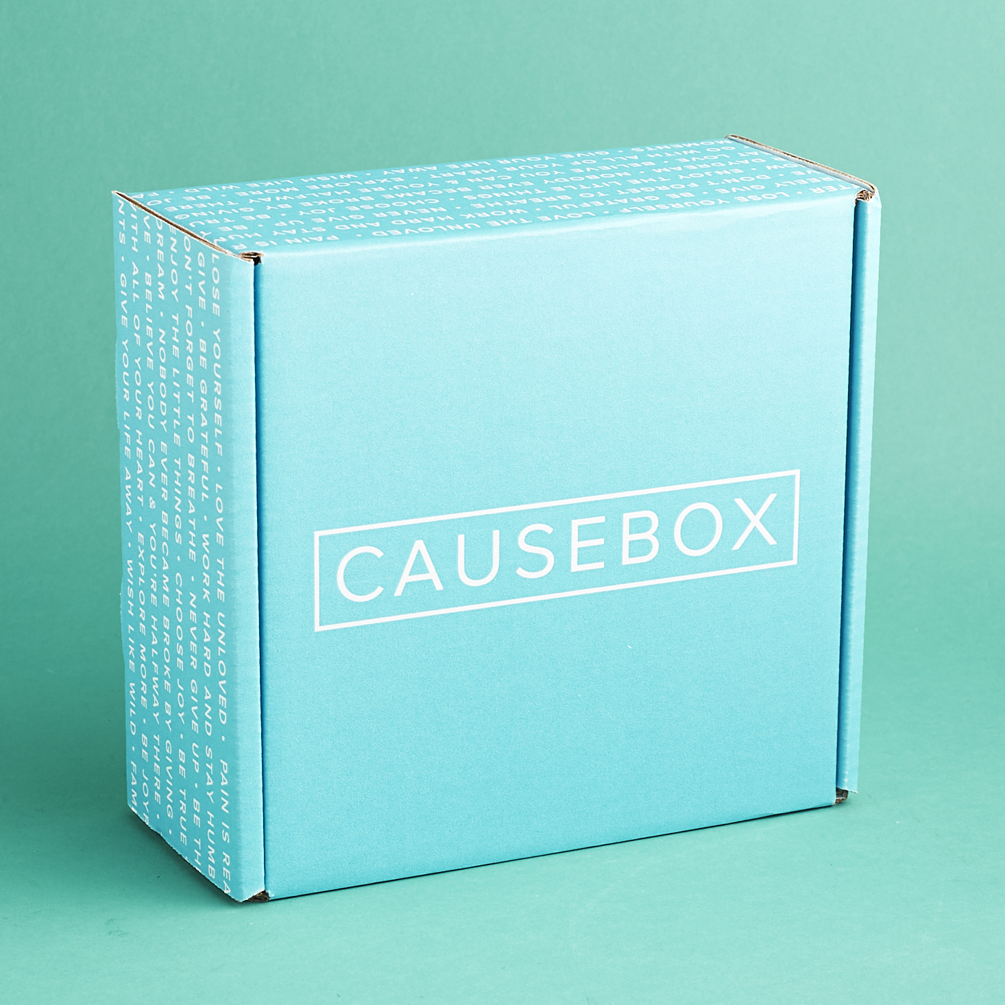 CAUSEBOX Welcome Box Review + $10 Coupon