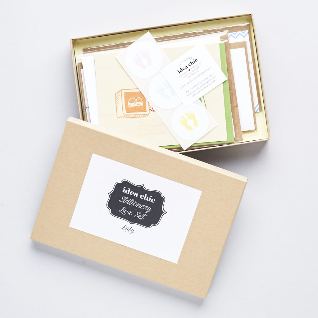 Check out our review of the March 2017 Idea Chic Stationery Box set!