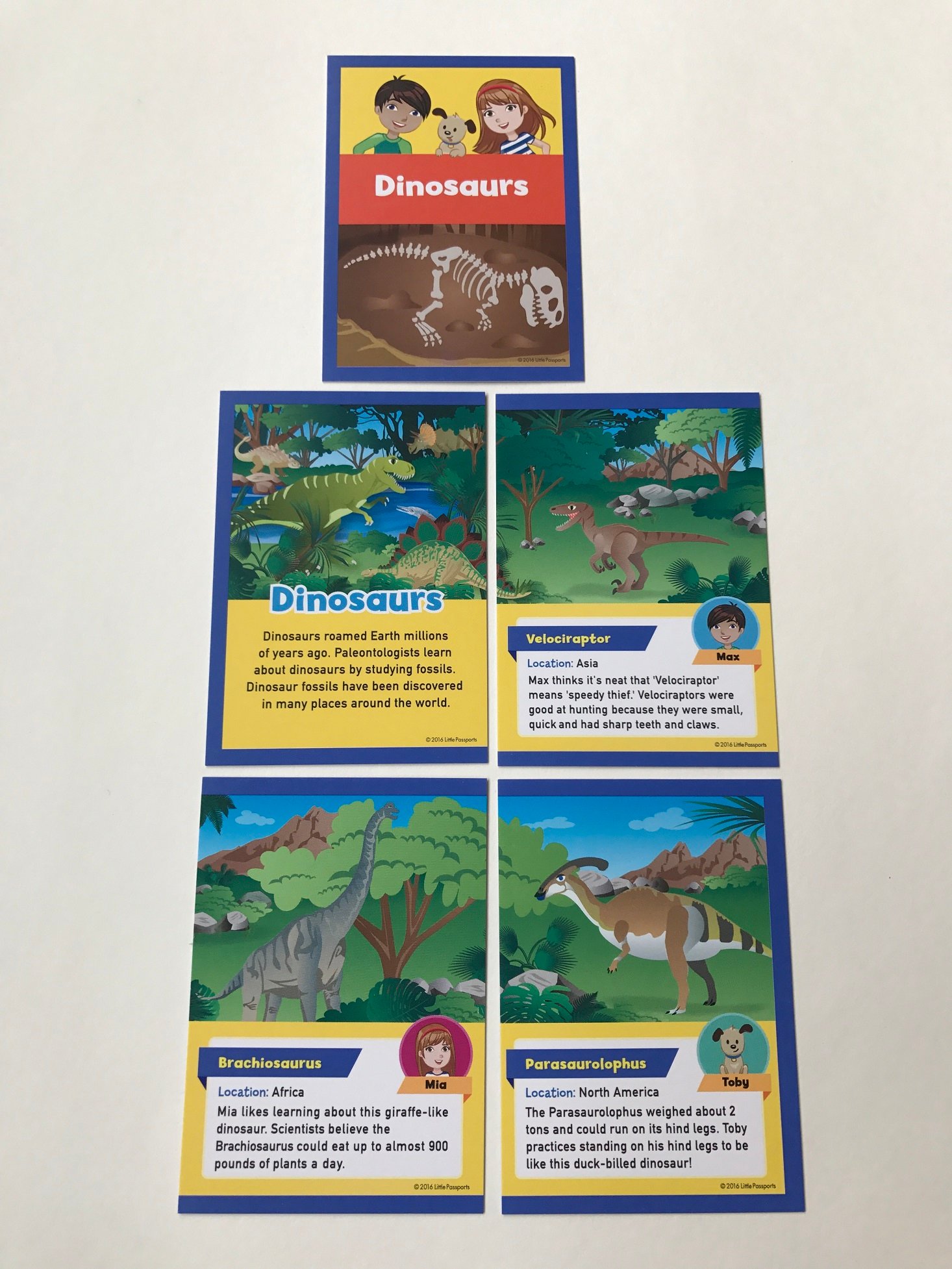 Little-Passports-Early-Explorers-Dinosaurs-Trading-Cards