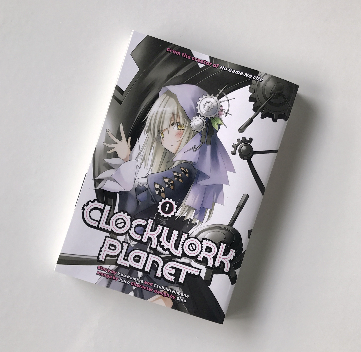 Loot-Anime-March-2017-Clockwork-Planet-Manga-Front