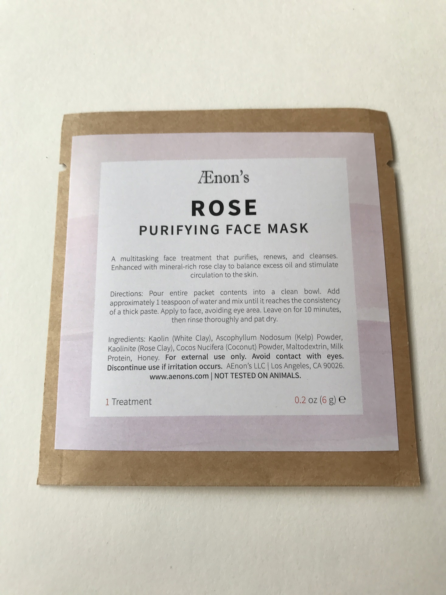 My-Reward-Box-February-2017-Mask