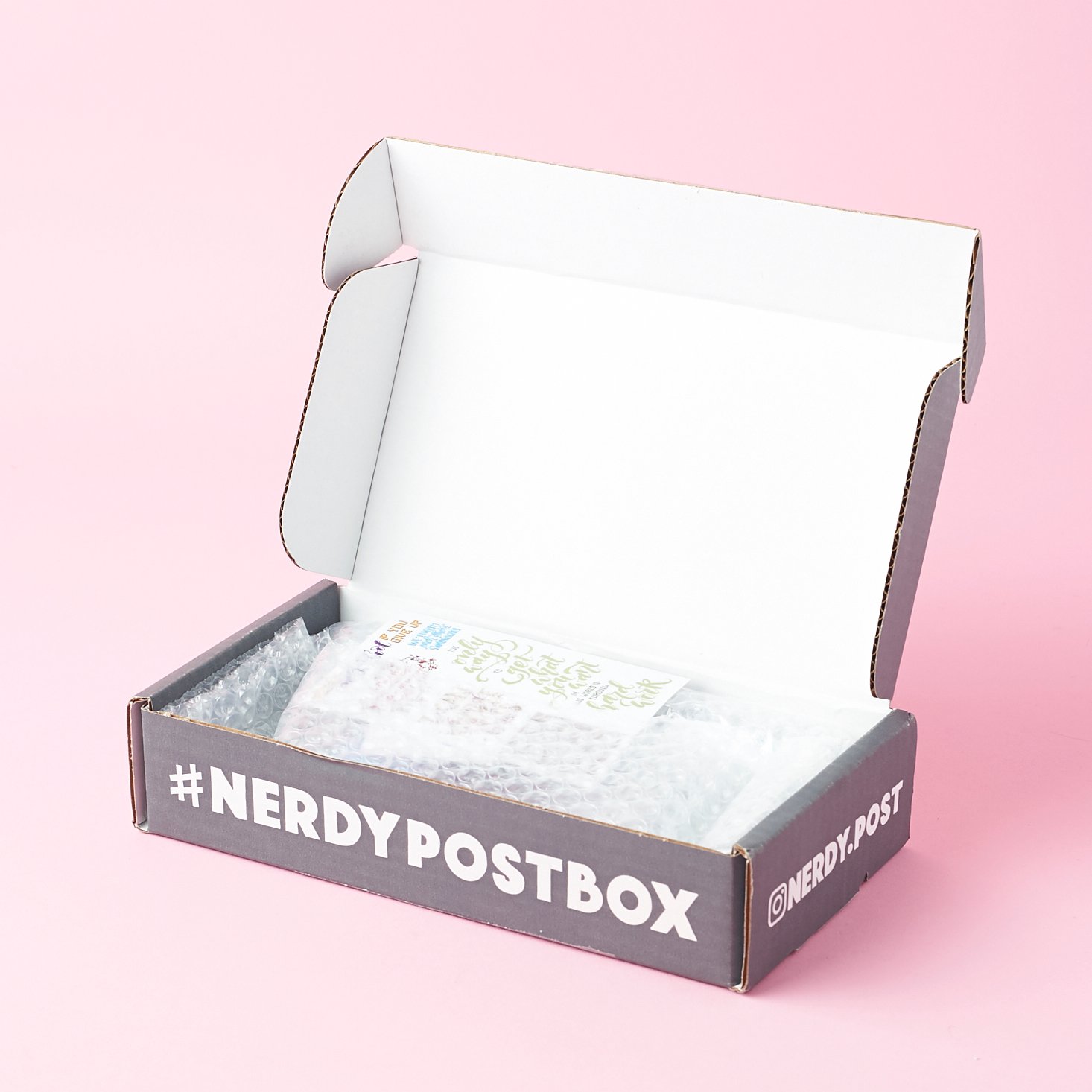 Check out our review of the March 2017 NerdyPost box!