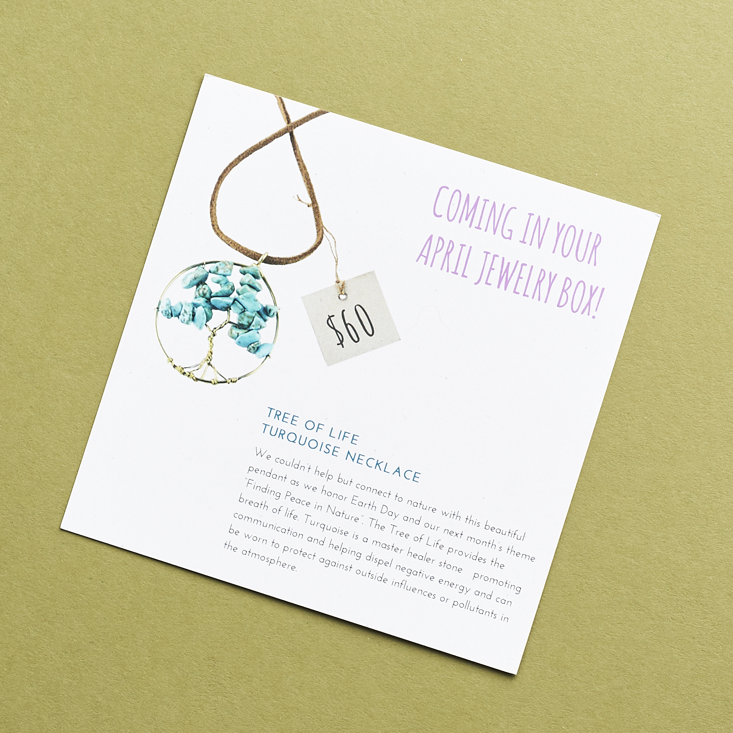 Check out our review of the March 2017 Yogi Surprise Jewelry box!