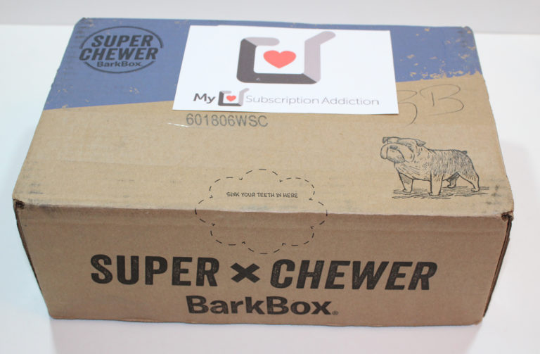 BarkBox Super Chewer Subscription Box Review Box MSA