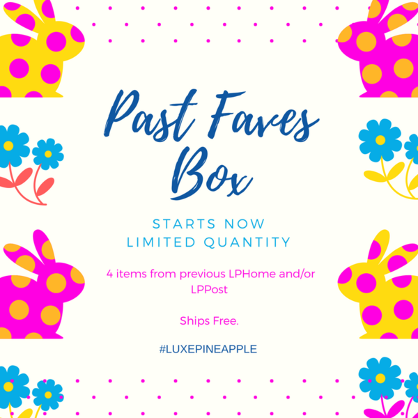 Luxe Pineapple Post Past Faves Mystery Box Available Now!