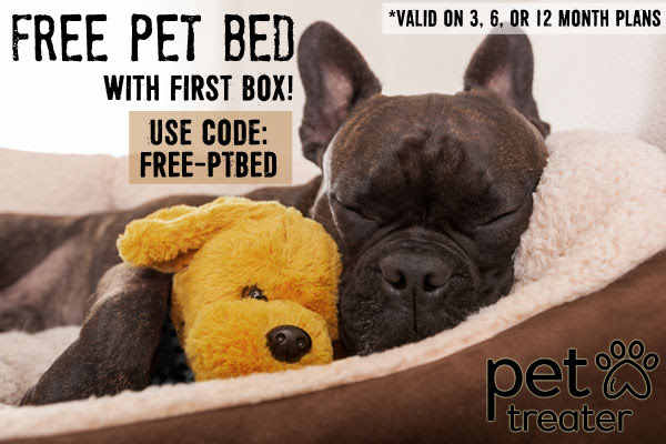 Pet Treater Coupon – Free Pet Bed With Subscription