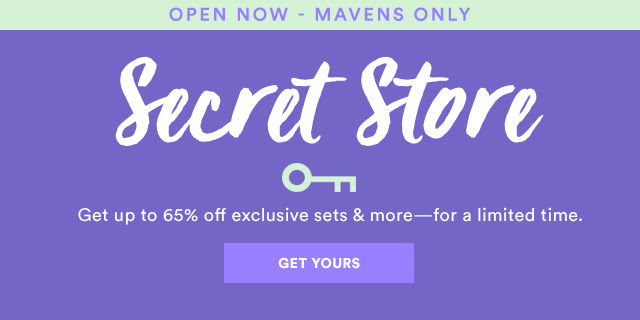 Julep Secret Store for March is Open To All Mavens + Coupon!