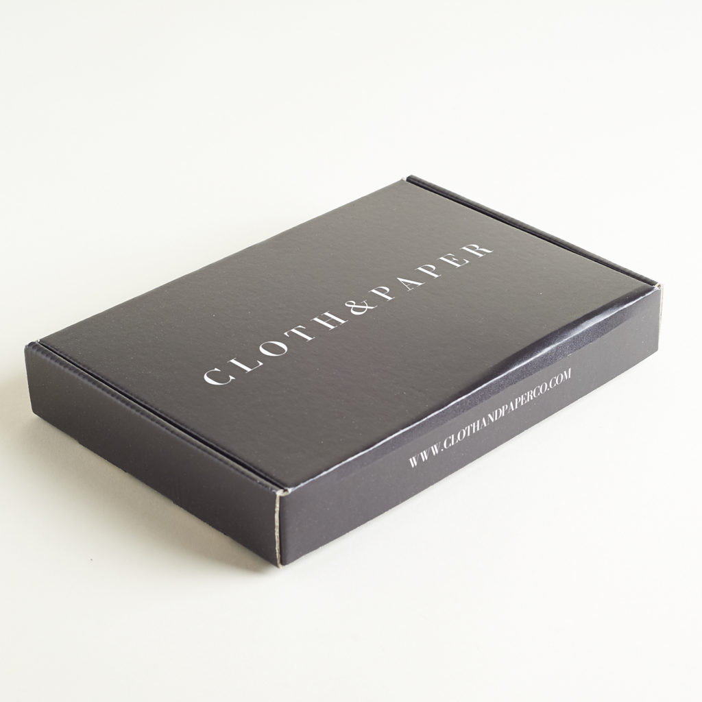 Read our review of the March 2017 Cloth & Paper Stationery Box!