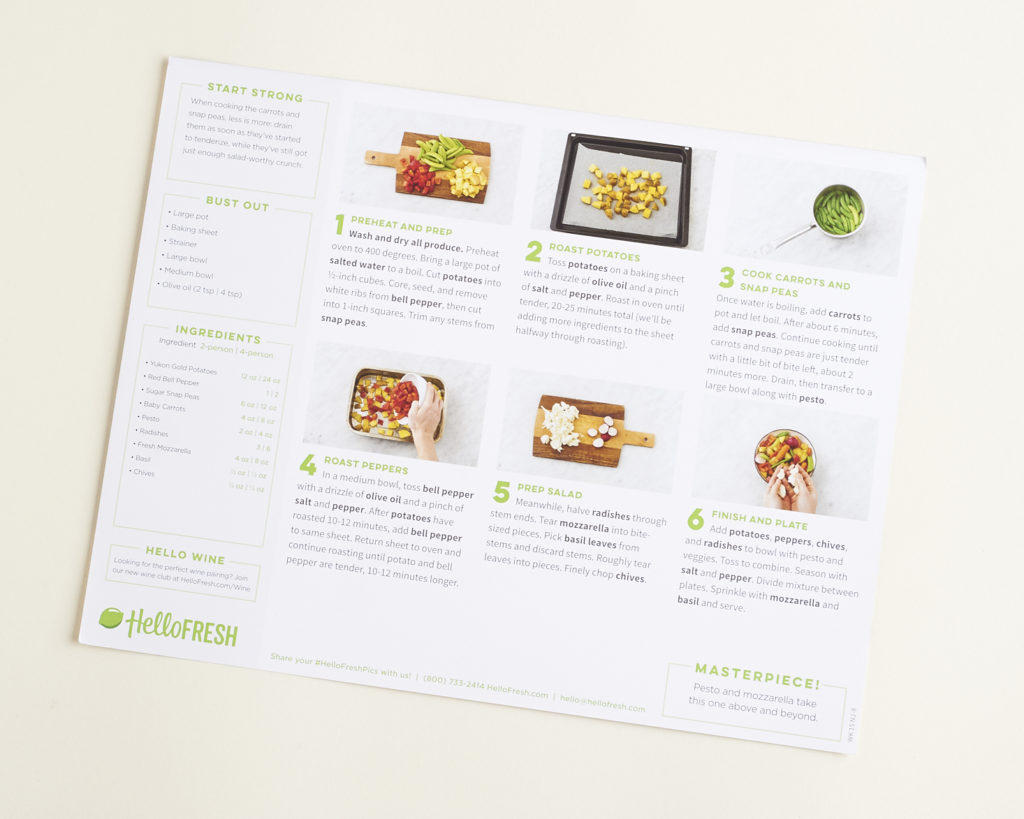 See what's cooking in this month's review of Hello Fresh!