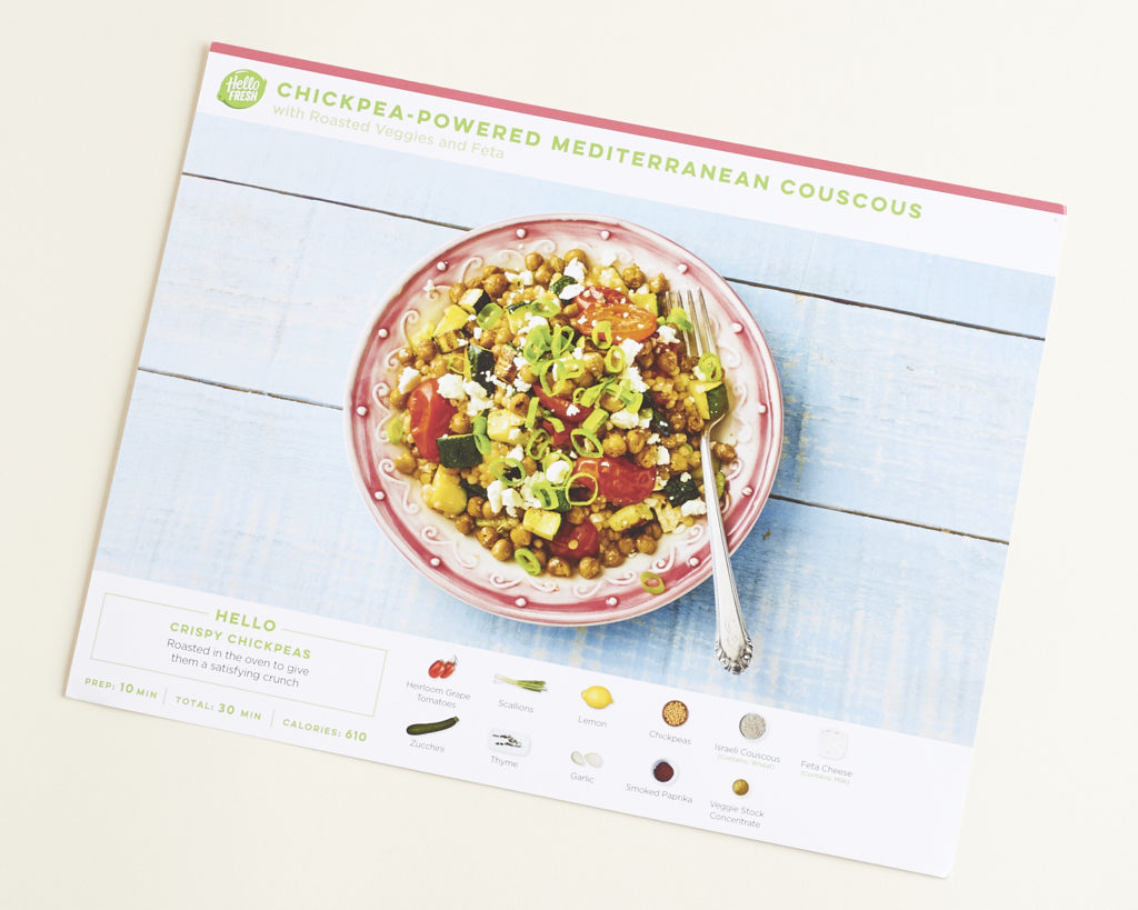 See what's cooking in this month's review of Hello Fresh!