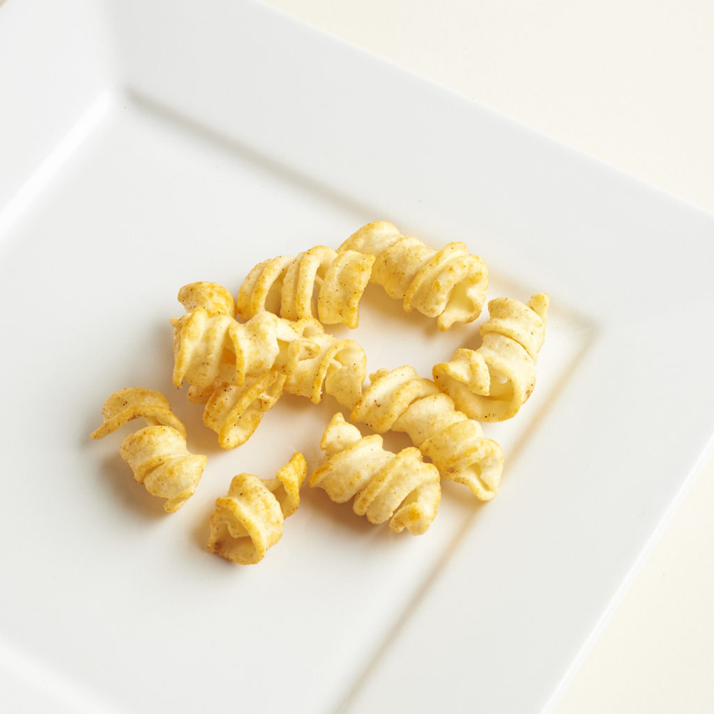 Naturebox Crunchy BBQ Twists Close Up