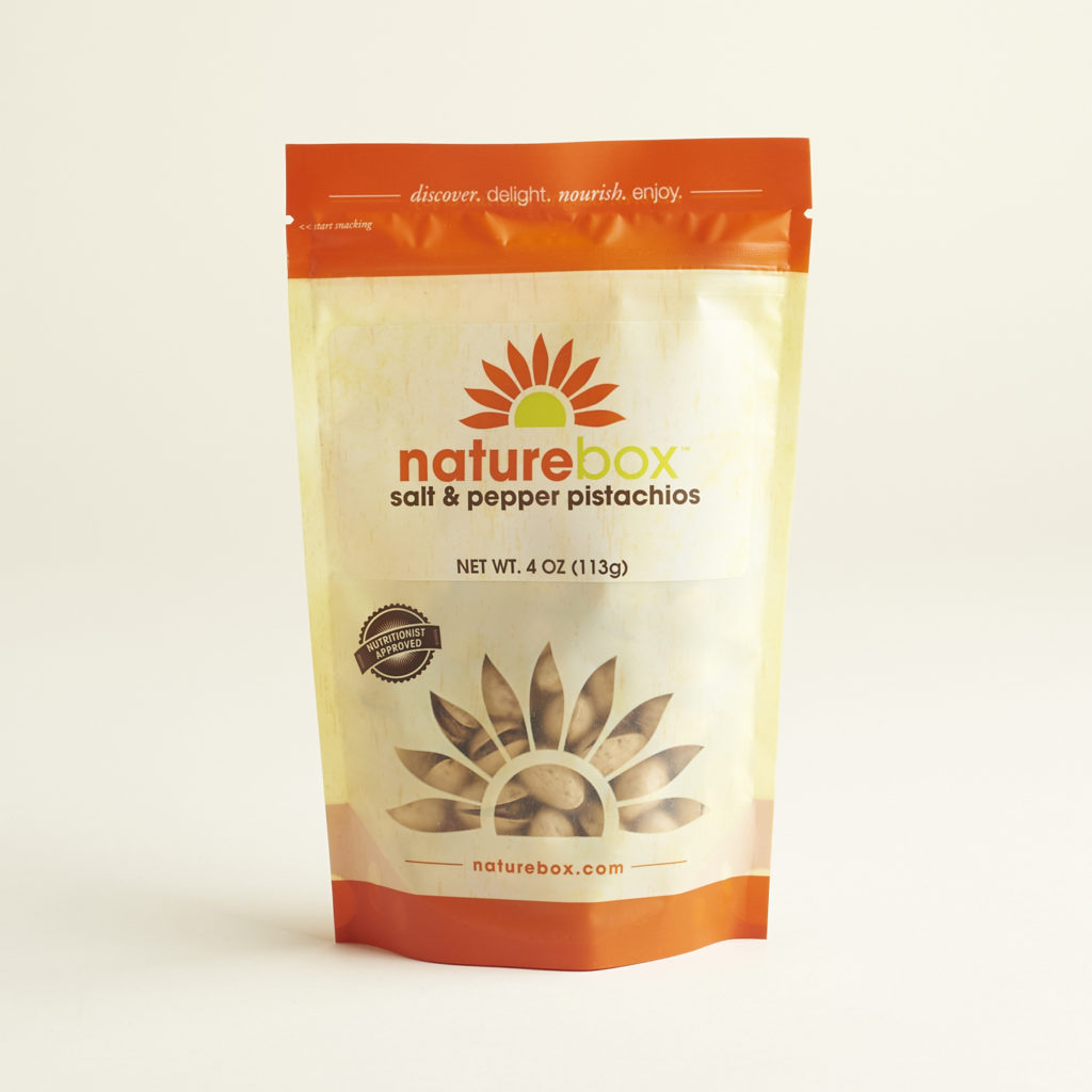 Naturebox Salt & Pepper Pistachios