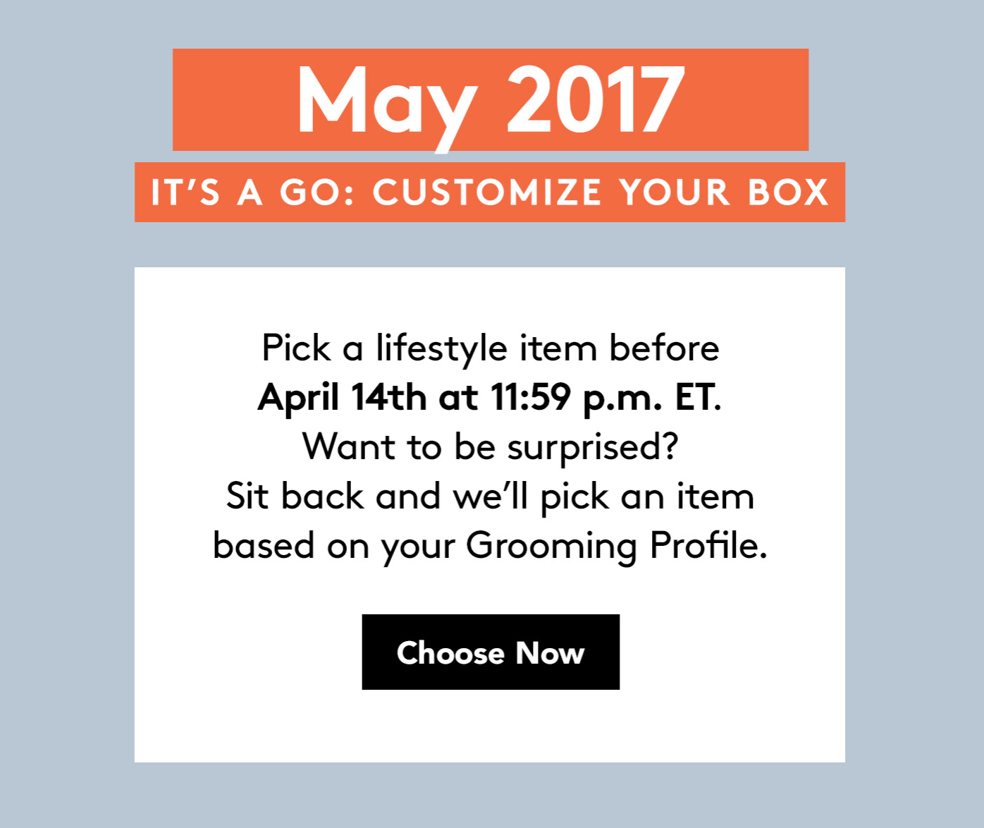 Birchbox Man May 2017 Selection Time!