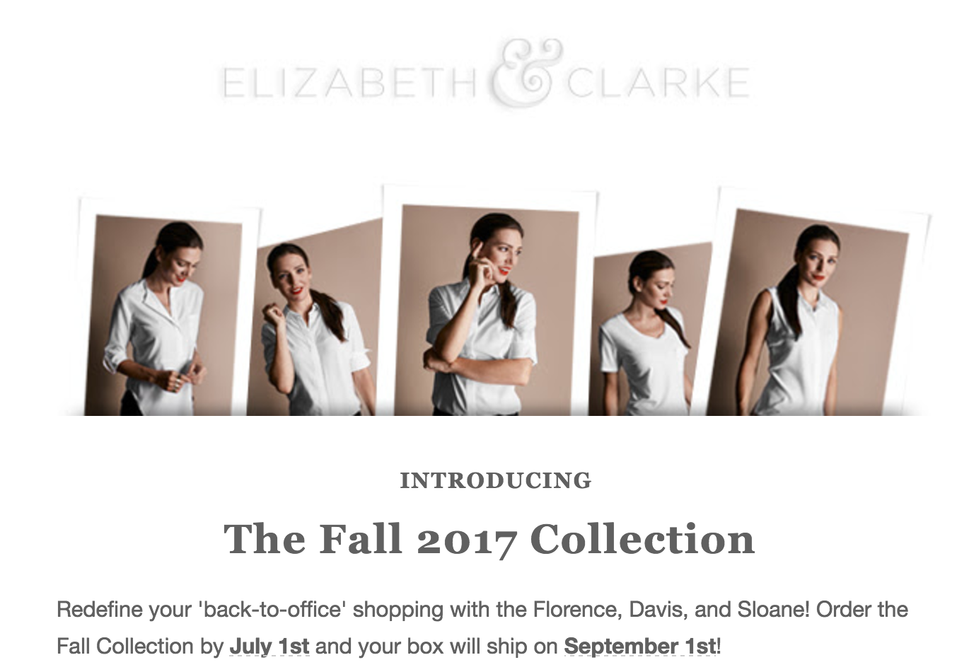 Elizabeth & Clarke Fall 2017 Box Spoilers + Coupon!