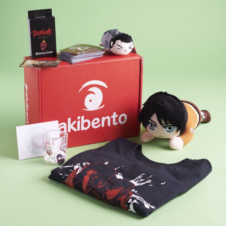 Check out our review for the April 2017 Akibento box!