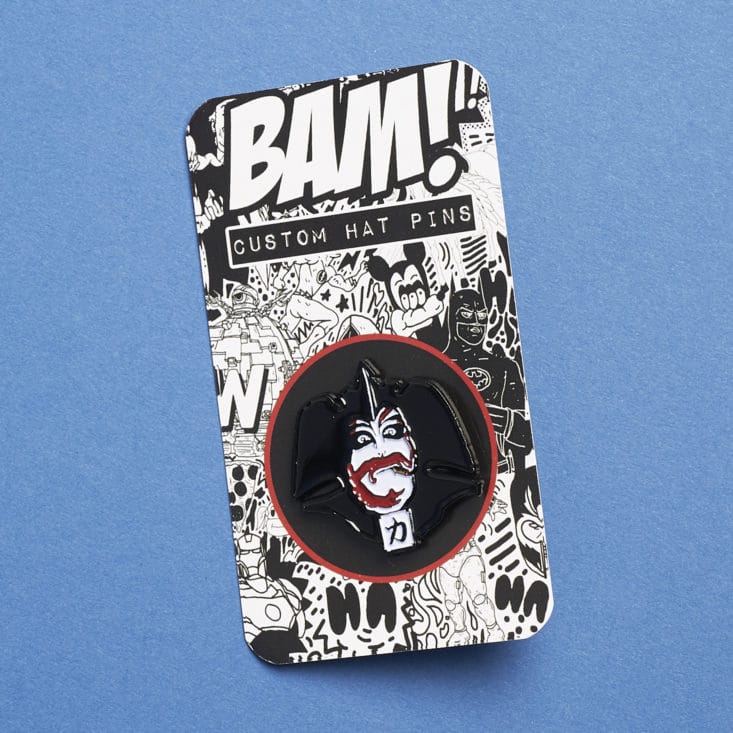 Bam Box May 2017 - Revenge Bad Blood - Sgt. Kabukiman Pin