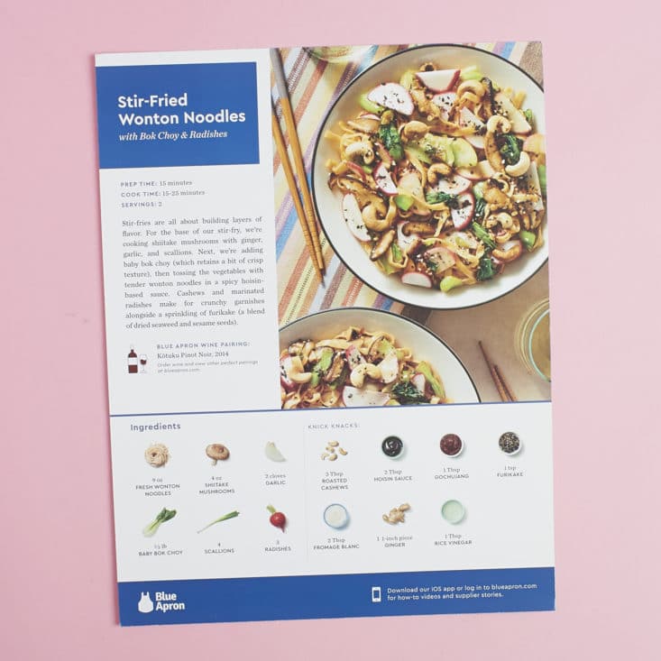 Check out my review of Blue Apron for May 2017!