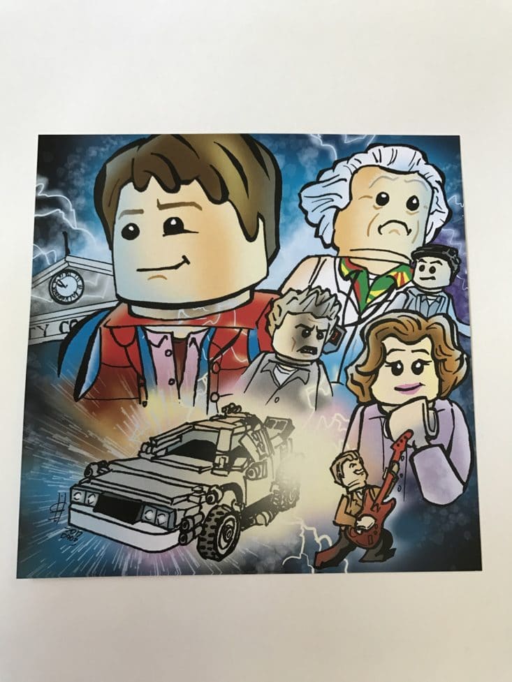 Brick Loot Lego Subscription Box - Brick to the Future - May 2017