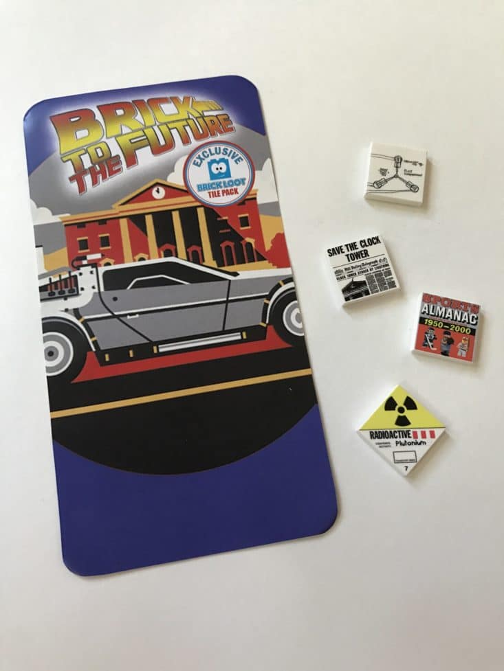 Brick Loot Lego Subscription Box - Brick to the Future - May 2017