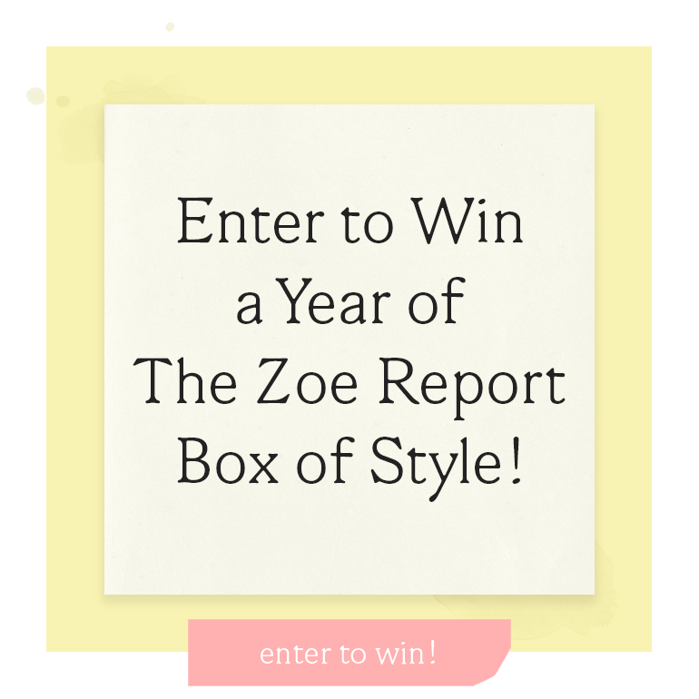 Mother’s Day Giveaway: Win A Year of The Zoe Report Box of Style!