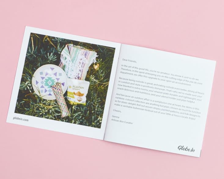 Check out my review of the GlobeIn Al Fresco Box!