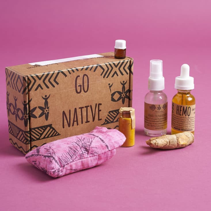 Go Native Organic and Natural Mamalani Beauty Subscription Box - May 2017