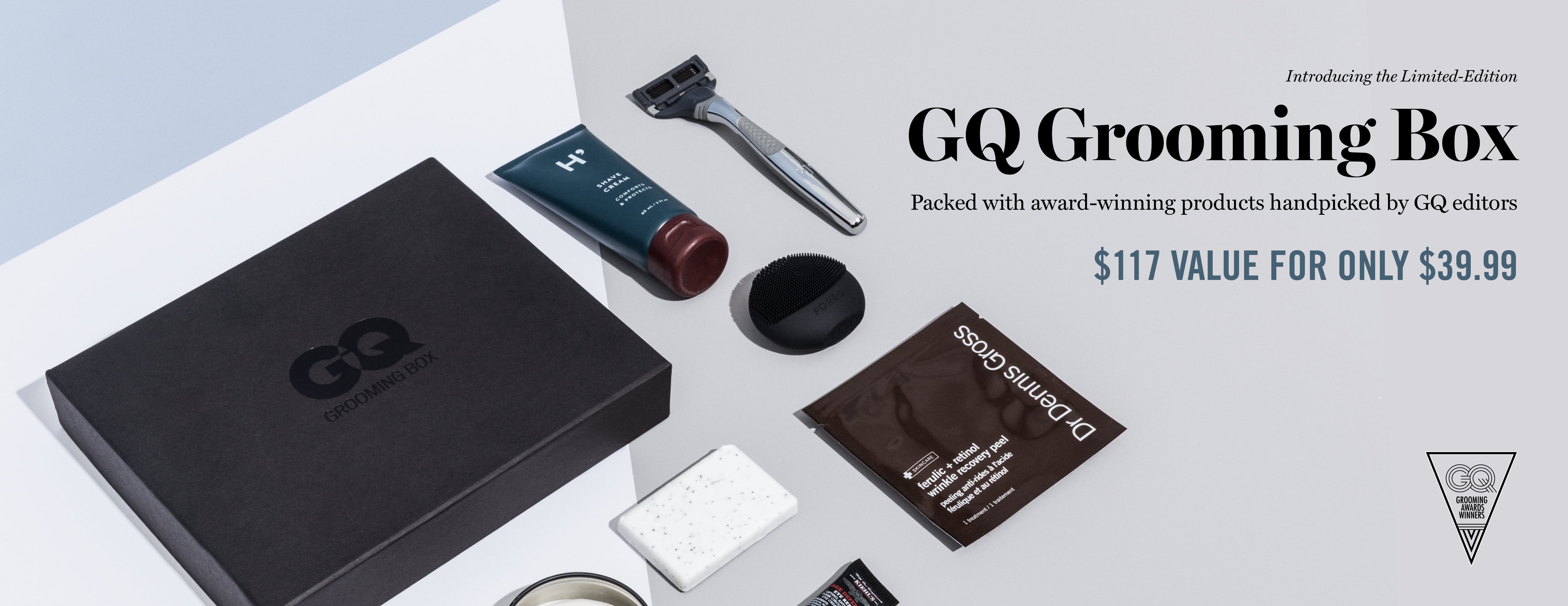GQ Limited Edition Grooming Box – Available Now!