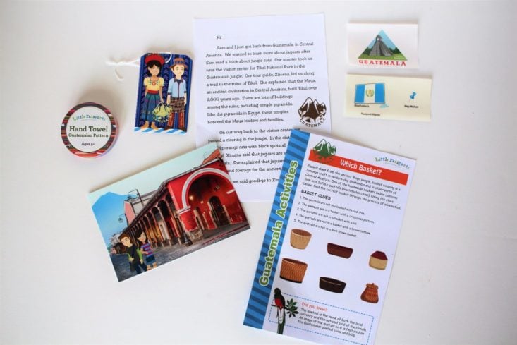 Little Passports World Edition Kids Subscription Box - Guatemala - May 2017