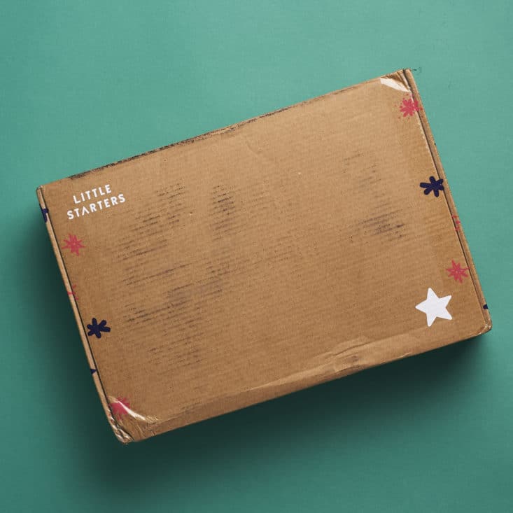 A photo of the Little Starters shipping box