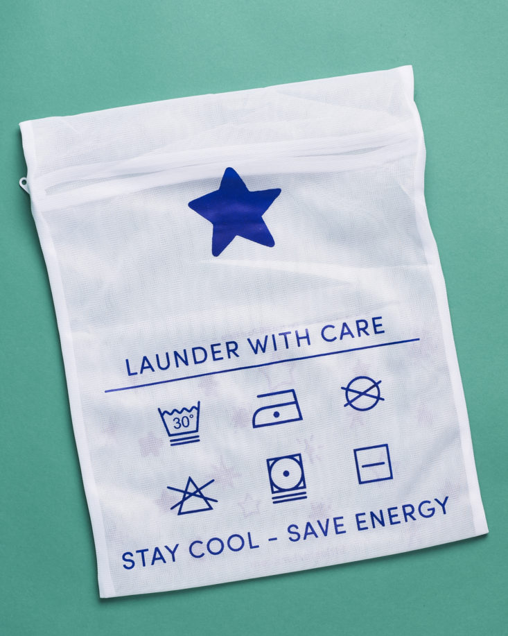 A laundry bag included with our Little Starters order