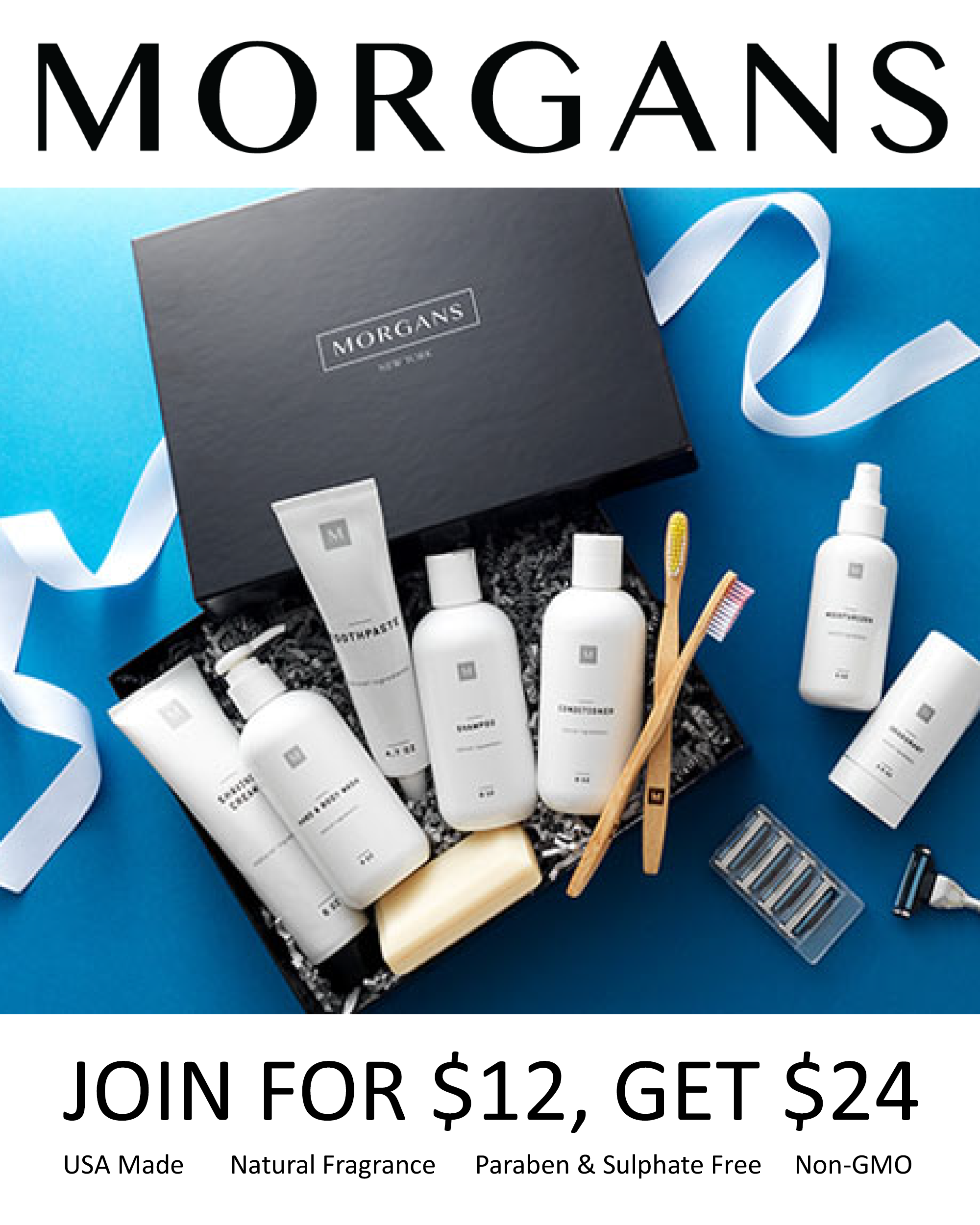 1 Day Left! Morgans Membership Offer – Join For $12, Get $24 in Credit!