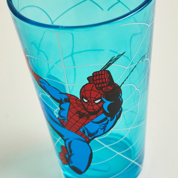 Nerd Block - April 2017 - Spider-Man Glass Angled View