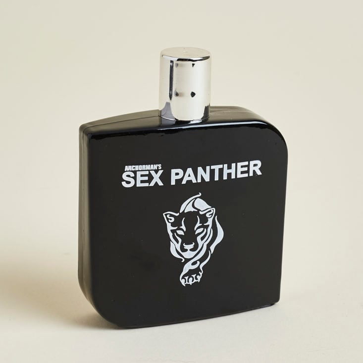 Nerd Block - April 2017 - Sex Panther Cologne Bottle Close Up