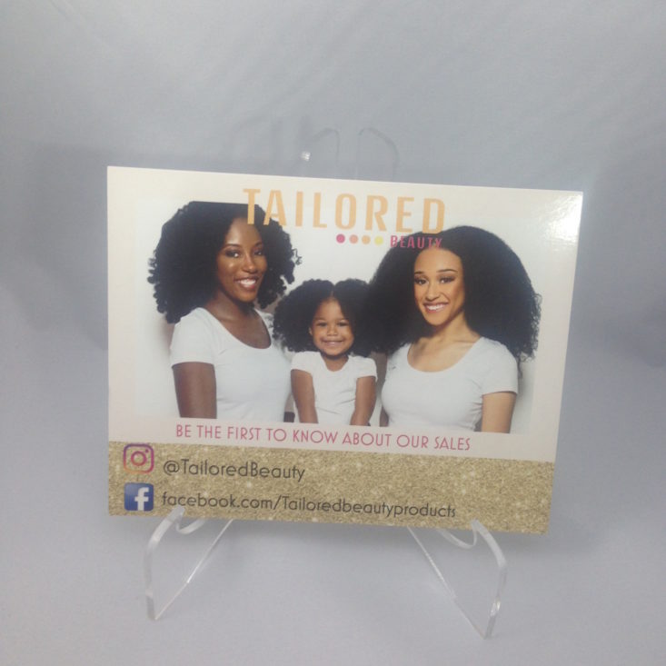 Ours By BlackJoy Women of Color Subscription Box - The Essentials - May 2017