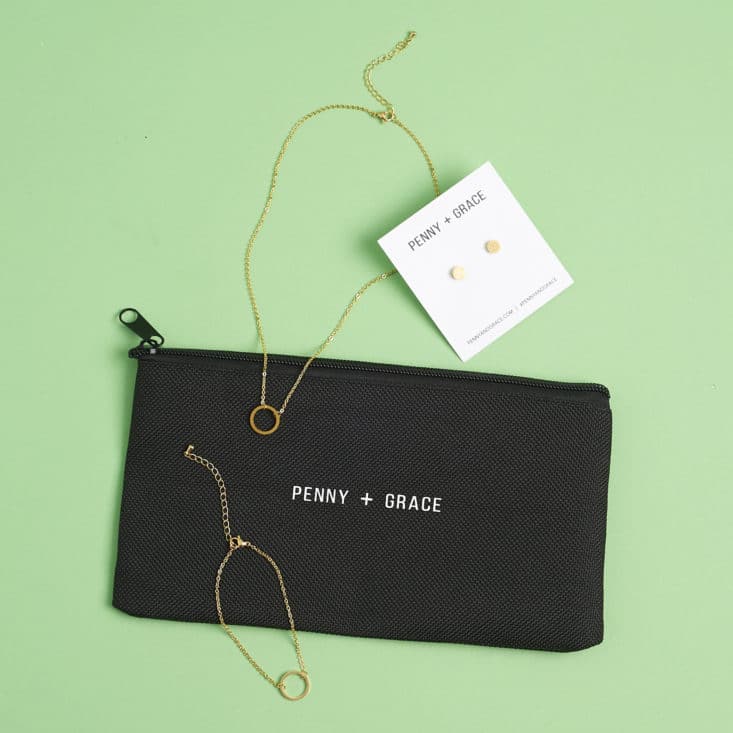 Check out my first review of jewelry subscription, Penny + Grace!