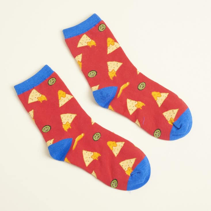 Say It With A Sock for Girls 2017 Review: Nacho Socks side by side