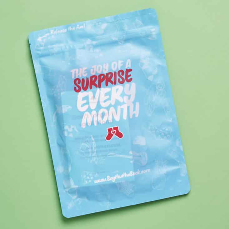 Say It With A Sock - Mens - May 2017 - Packaging