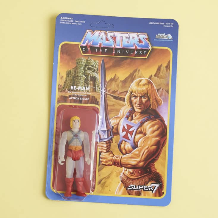 Sci Fan Block - May 2017 - masters of the Universe He-Man figure