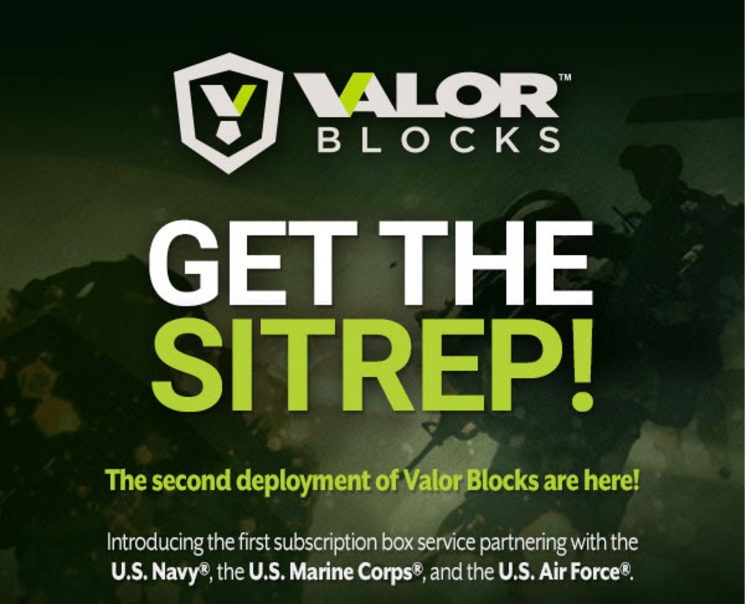 New Valor Blocks Now Available – U.S. Air Force, U.S. Navy, and U.S. Marine Corps