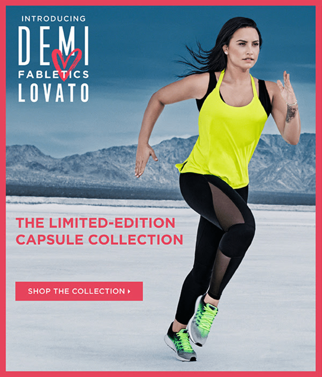 Fabletics x Demi Lovato Limited Edition Collection Available Now!