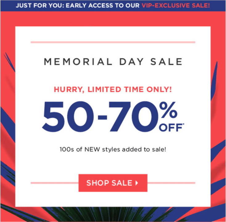 Fabletics Memorial Day Sale