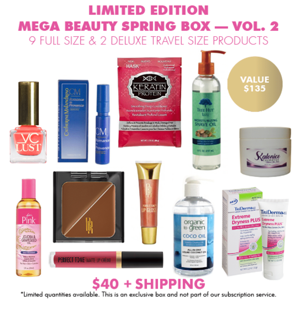 COCOTIQUE Limited Edition Mega Beauty Spring Box Available Now + Coupon!