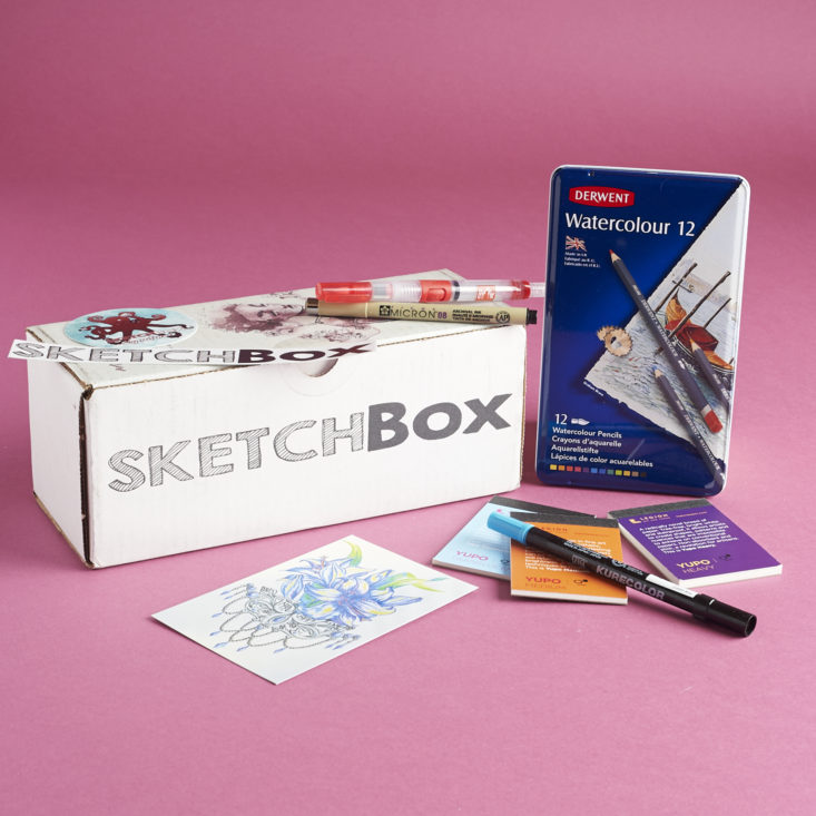 Check out my review of the May 2017 Sketchbox!