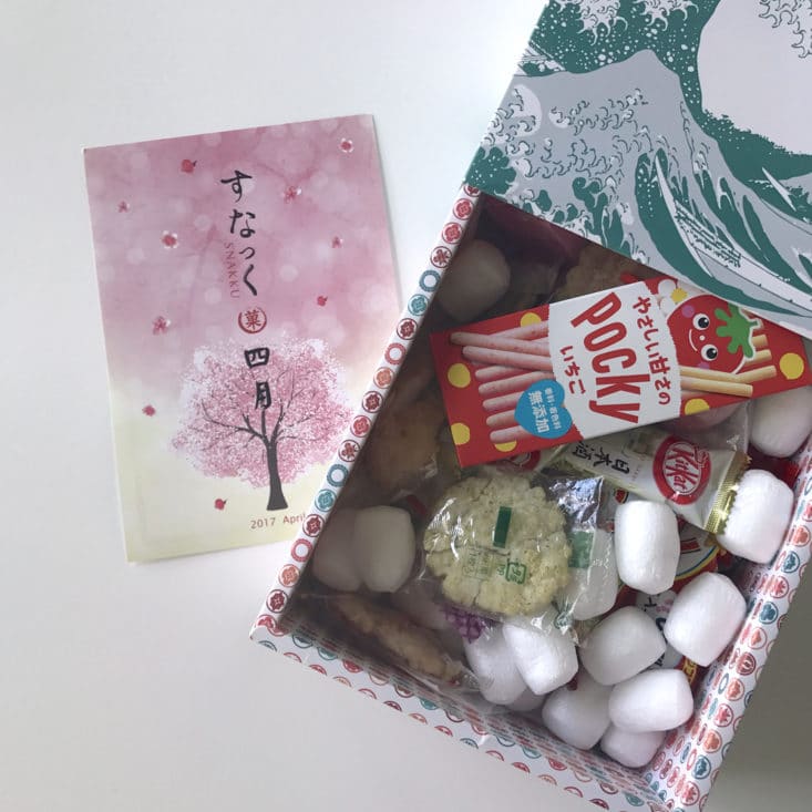 Snakku Japanese Snacks Subscription Box - April 2017