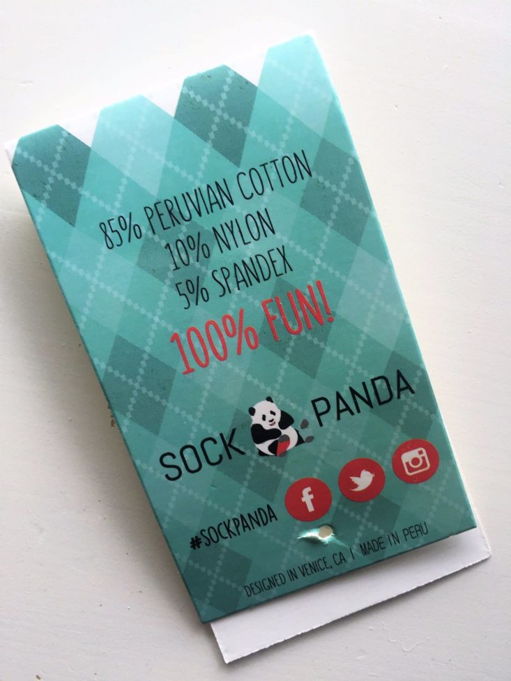 Sock Panda Tween Socks Subscription Box - May 2017