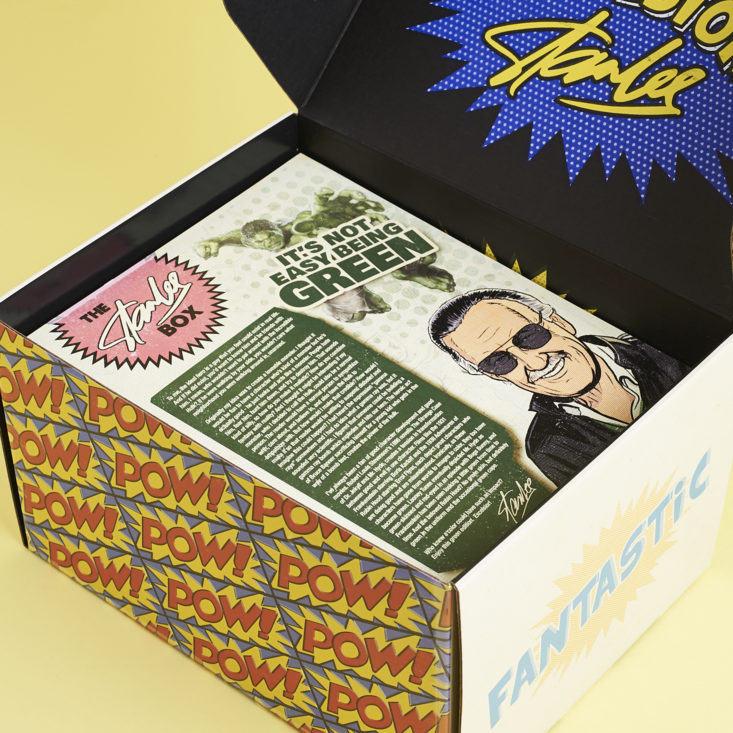 The Stan Lee Box - April 2017 - A Peek Inside