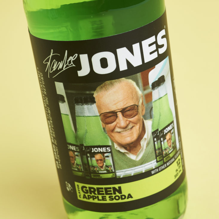 The Stan Lee Box - April 2017 - Stan Lee Jones Soda - Label